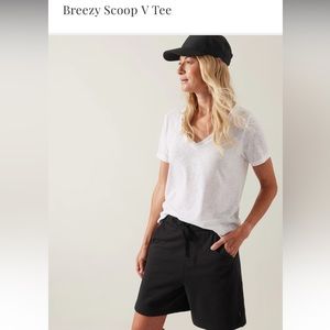 Athleta Breezy Scoop V Tee